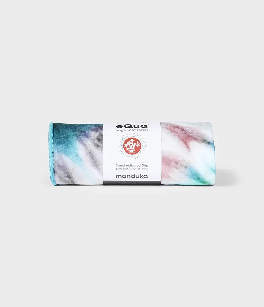 Manduka eQua® Mat Towel - Eclipse Dye Caribbean