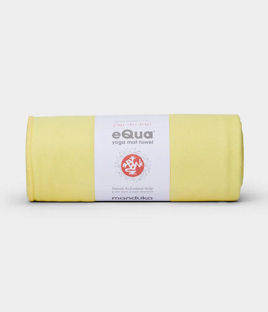 Manduka eQua® Mat Towel - Lemon