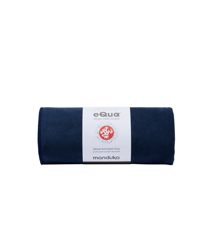 Manduka eQua® Mat Towel - Midnight