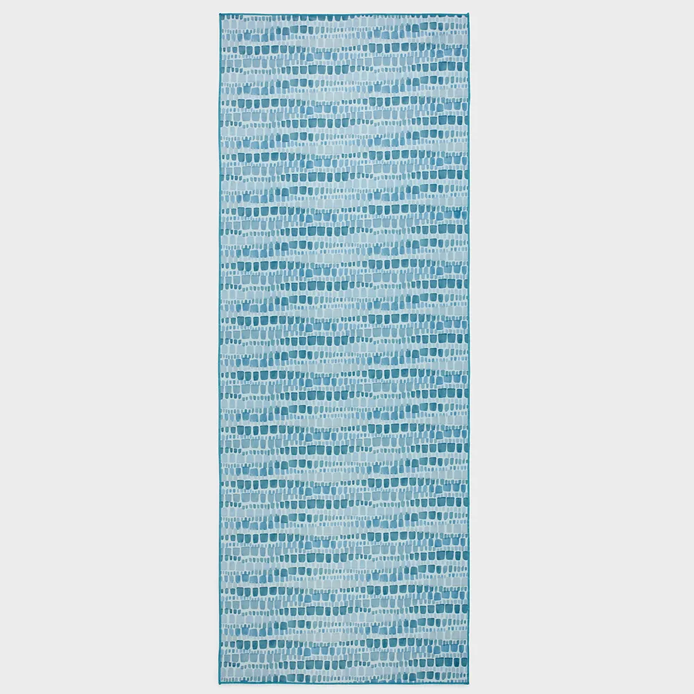 Manduka eQua® Mat Towel - Patina Squares