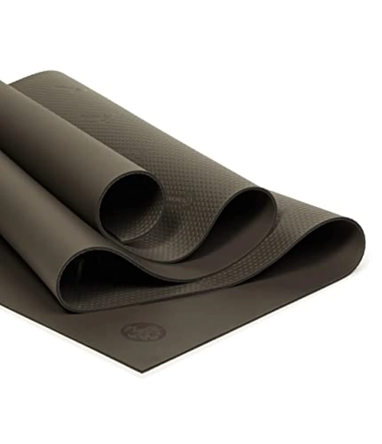 Manduka GRP Hot Yoga Mat – Premium 6mm Thick, Ultra Absorbent Fitness Mat, Extreme Slip Resistance for Bikram, Vinyasa, Ashtanga, Gym, Pilates - 71 Inches, Steel Grey Color