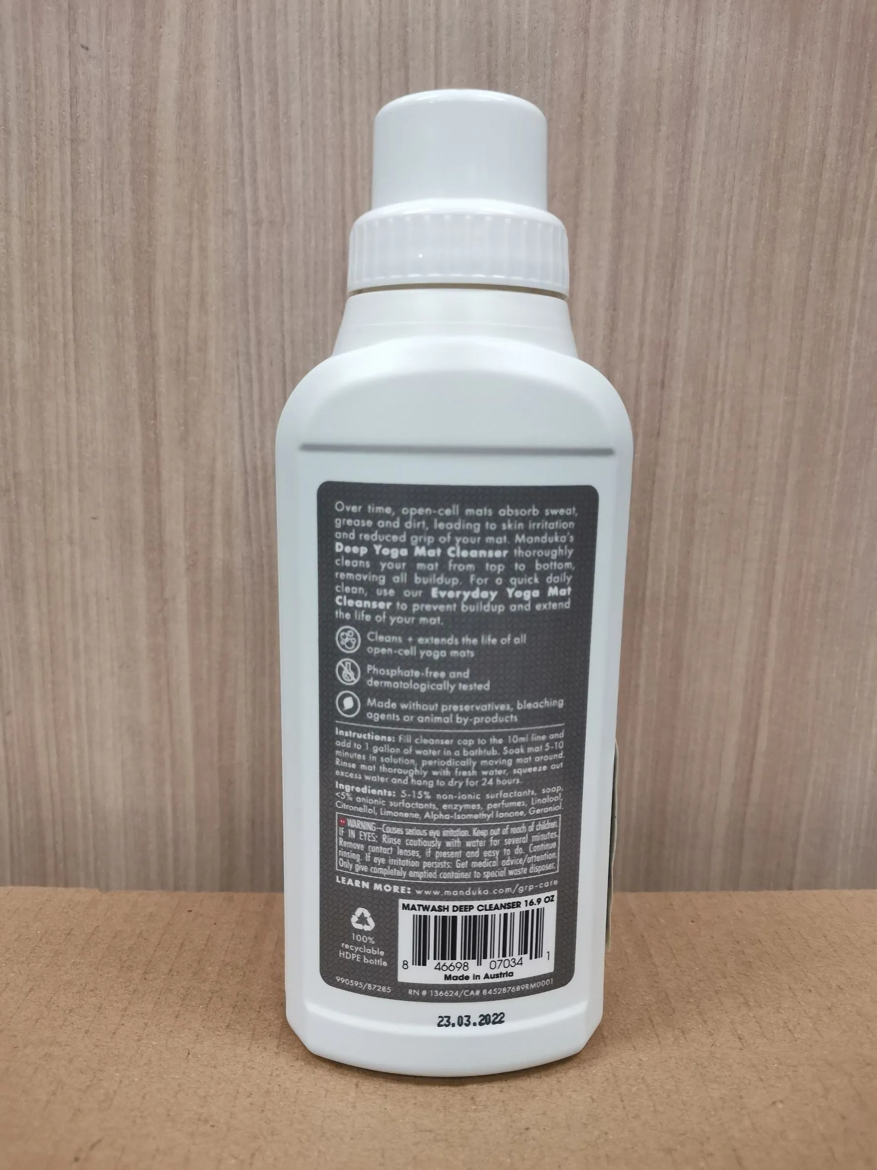 Manduka Mat Cleanser - For GRP Mats