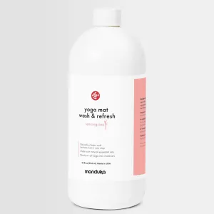 Manduka Mat Wash and Refresh 32 OZ - Lemongrass