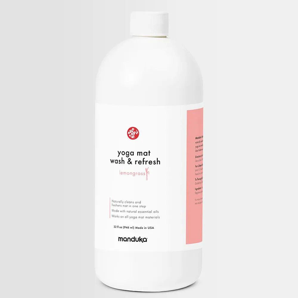 Manduka Mat Wash and Refresh 32 OZ - Lemongrass