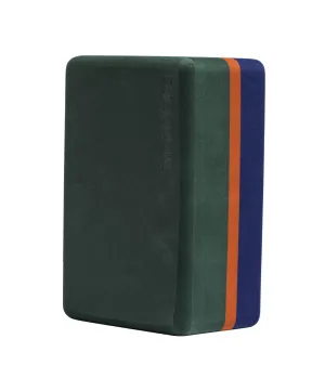 Manduka Recycled Foam Yoga Block (Limited Edition) - Sage 3-tone
