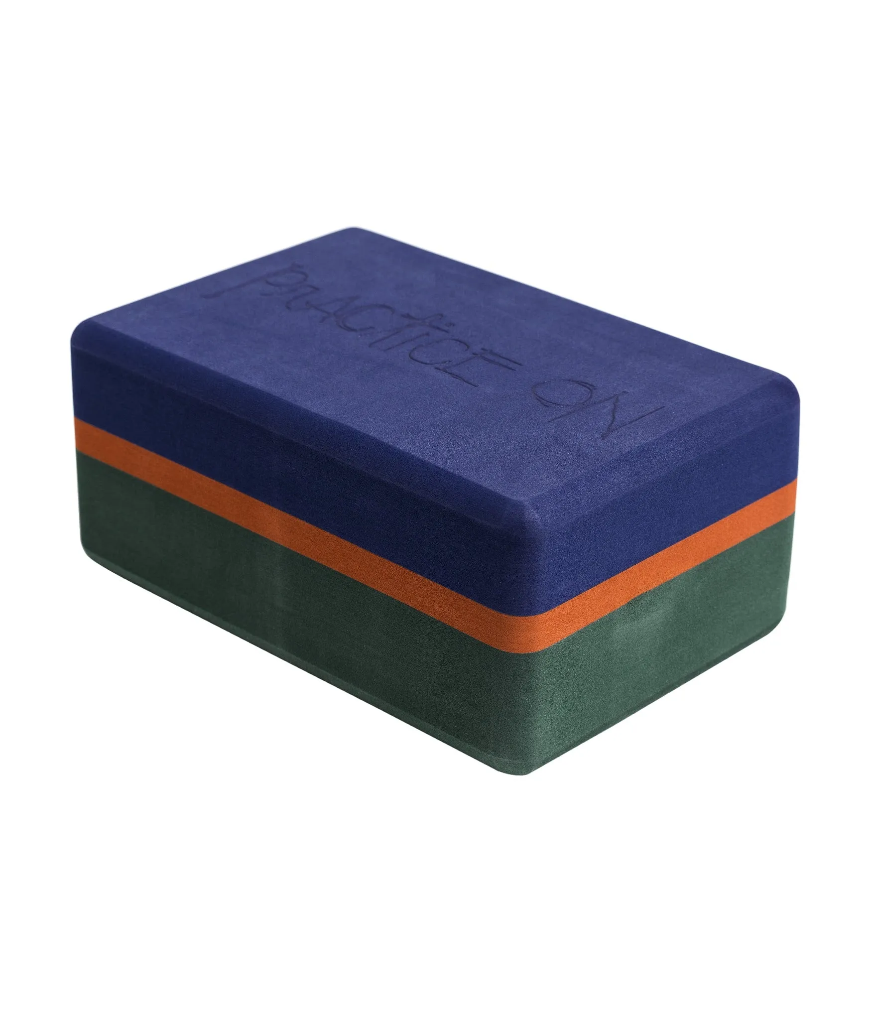 Manduka Recycled Foam Yoga Block (Limited Edition) - Sage 3-tone