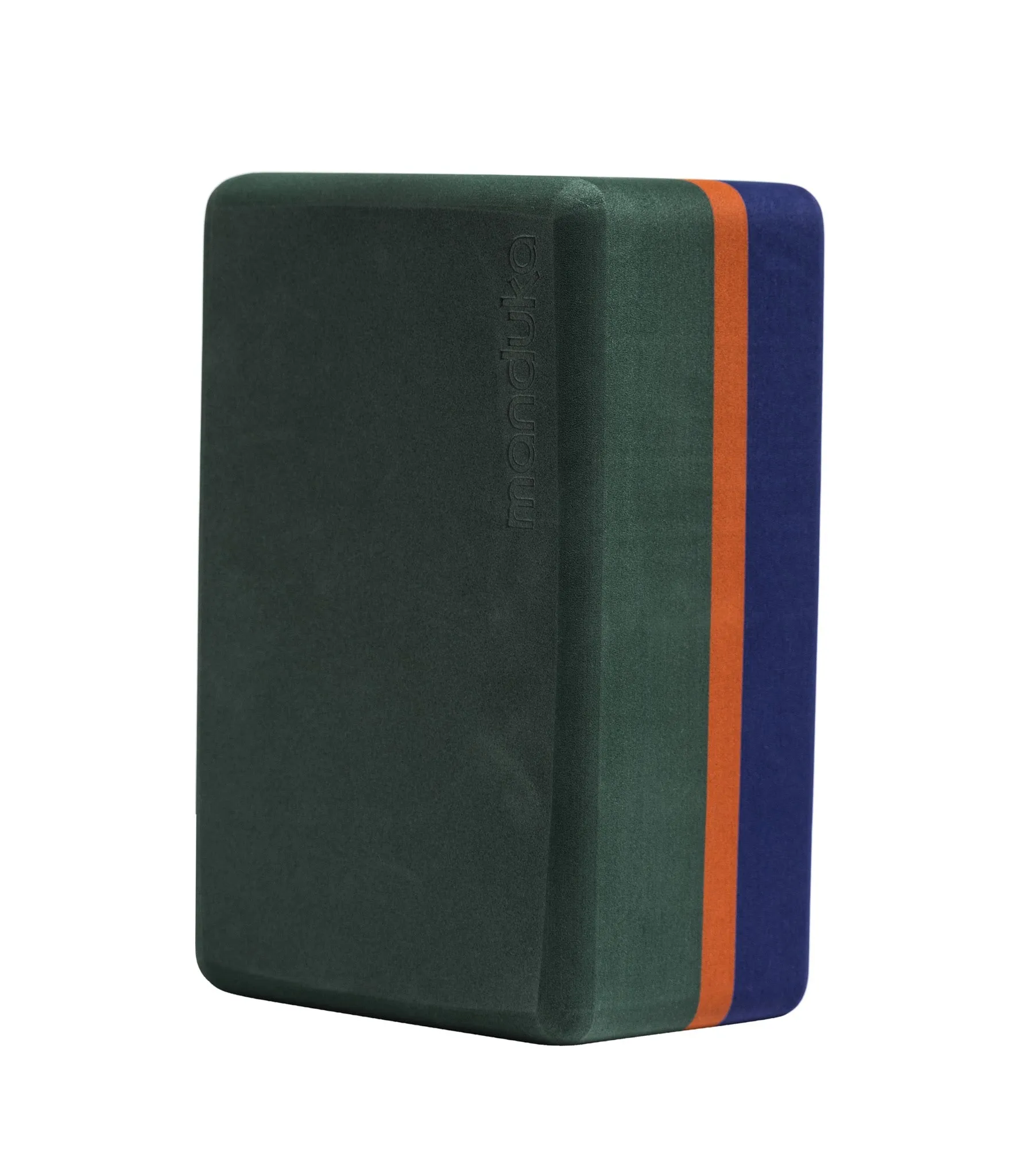 Manduka Recycled Foam Yoga Block (Limited Edition) - Sage 3-tone