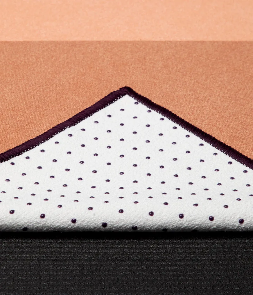 Manduka Yogitoes Plus Repreve Yoga Mat Towel 71'' - Palm Punch 3.0