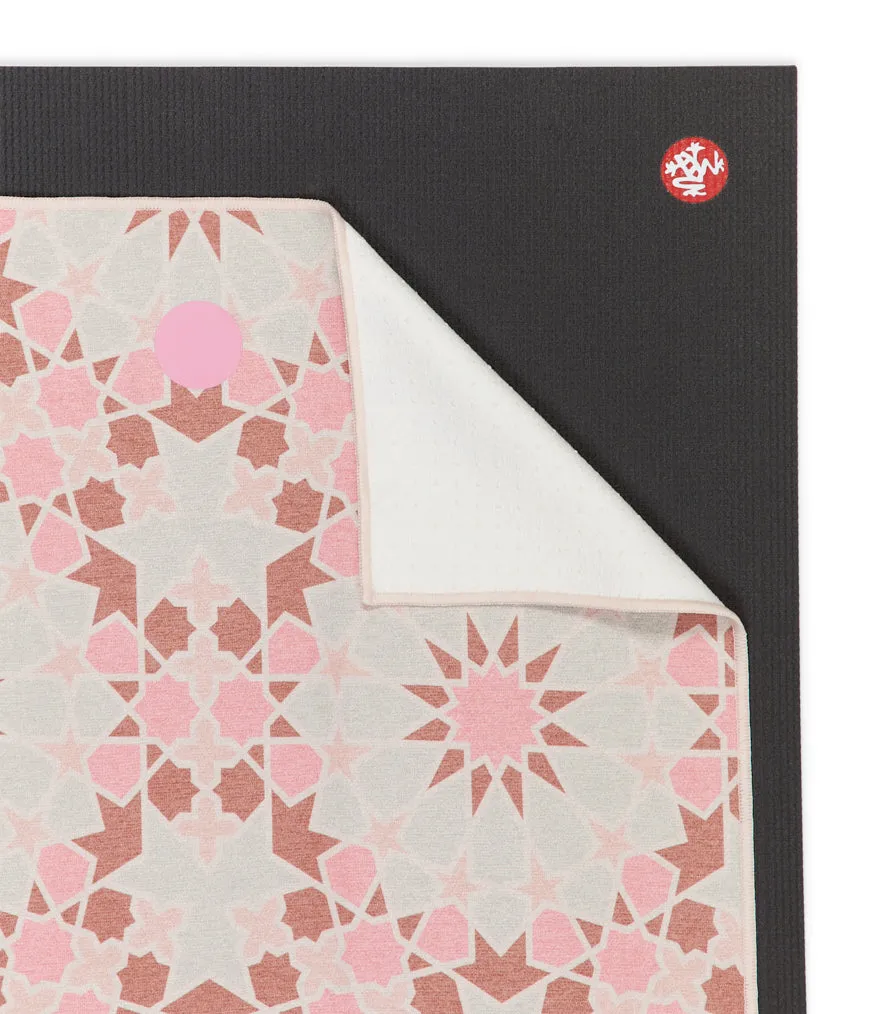 Manduka Yogitoes Plus Repreve Yoga Mat Towel 71'' - Rituals Morganite 3.0