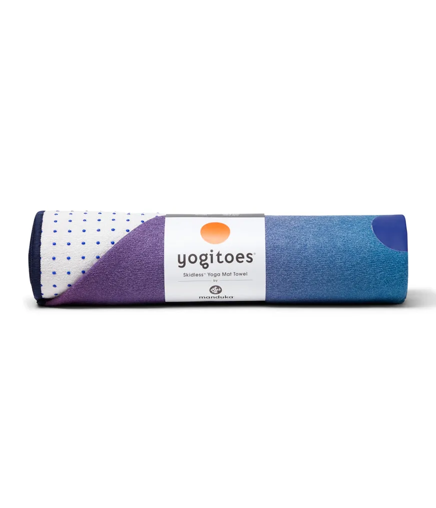 Manduka Yogitoes Skidless Yoga Mat Towel 71'' - Amethyst Array 2.0