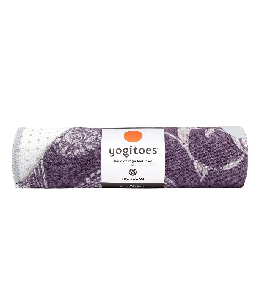 Manduka Yogitoes Skidless Yoga Mat Towel 71'' - Geija Purple 2.0