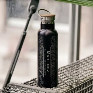 MARTINEZ CANTEEN BOTTLE WITH BAMBOO CAP