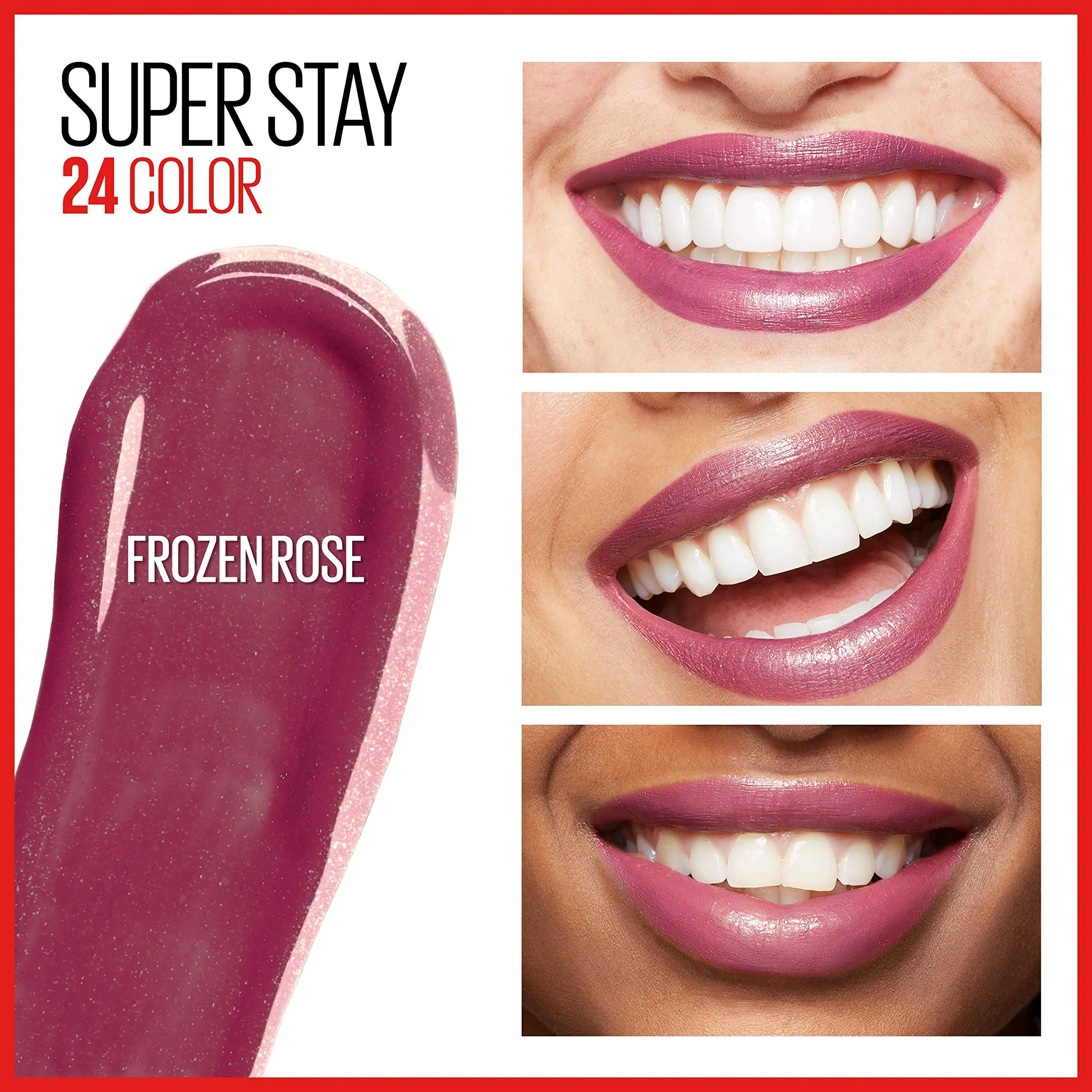 Maybelline Super Stay 24 Color 2-STEP LIQUID LIPSTICK 315 Frozen Rose
