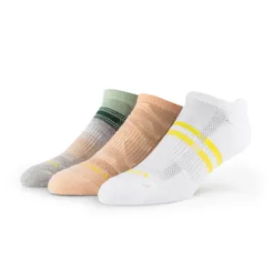 Merrell Unisex Recycled Everyday Tab Socks S/M 3 Pack