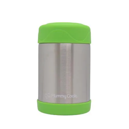 Mummy Cooks - Green Food Flask - 450ml