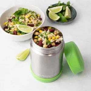 Mummy Cooks - Green Food Flask - 450ml