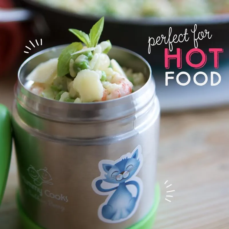 Mummy Cooks - Pink Food Flask - 300ml