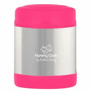 Mummy Cooks - Pink Food Flask - 300ml