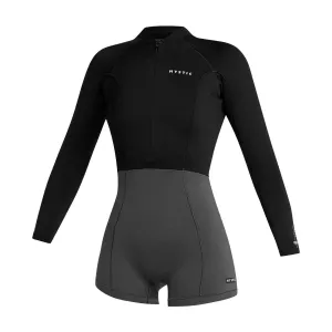 Mystic Lunar 2/2mm Front zip Womens Longarm Shorty