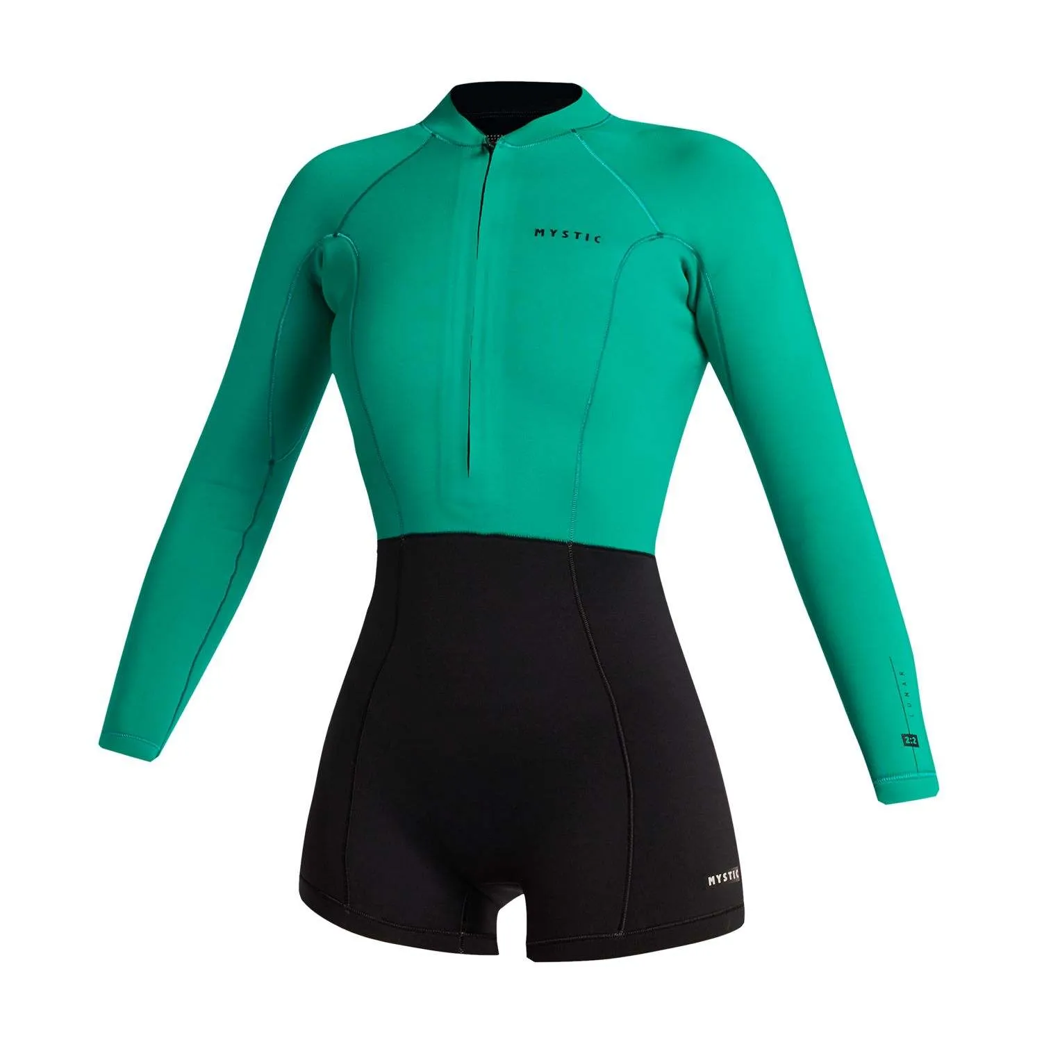 Mystic Lunar 2/2mm Front zip Womens Longarm Shorty