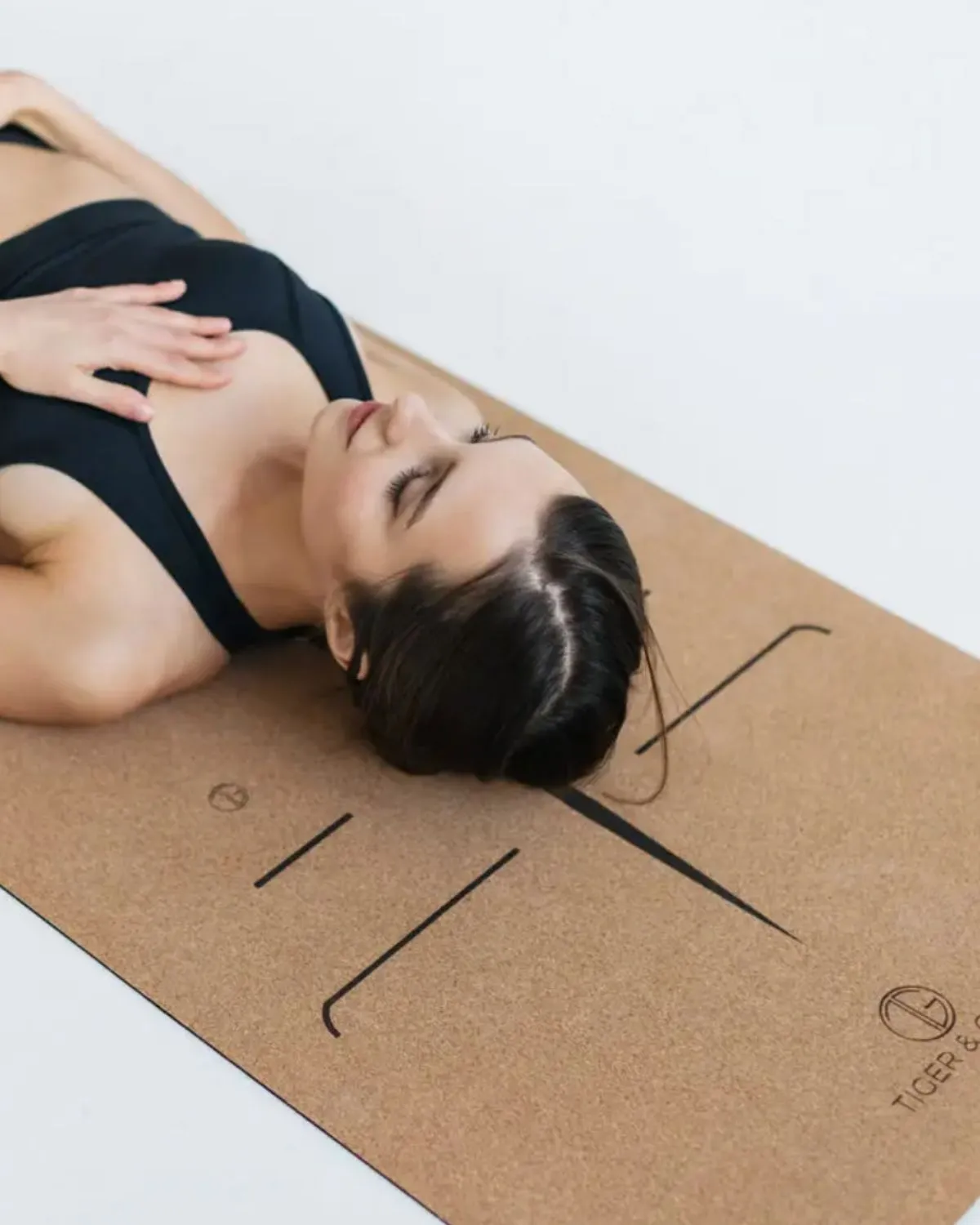Natural Cork Alignment Yoga Mat