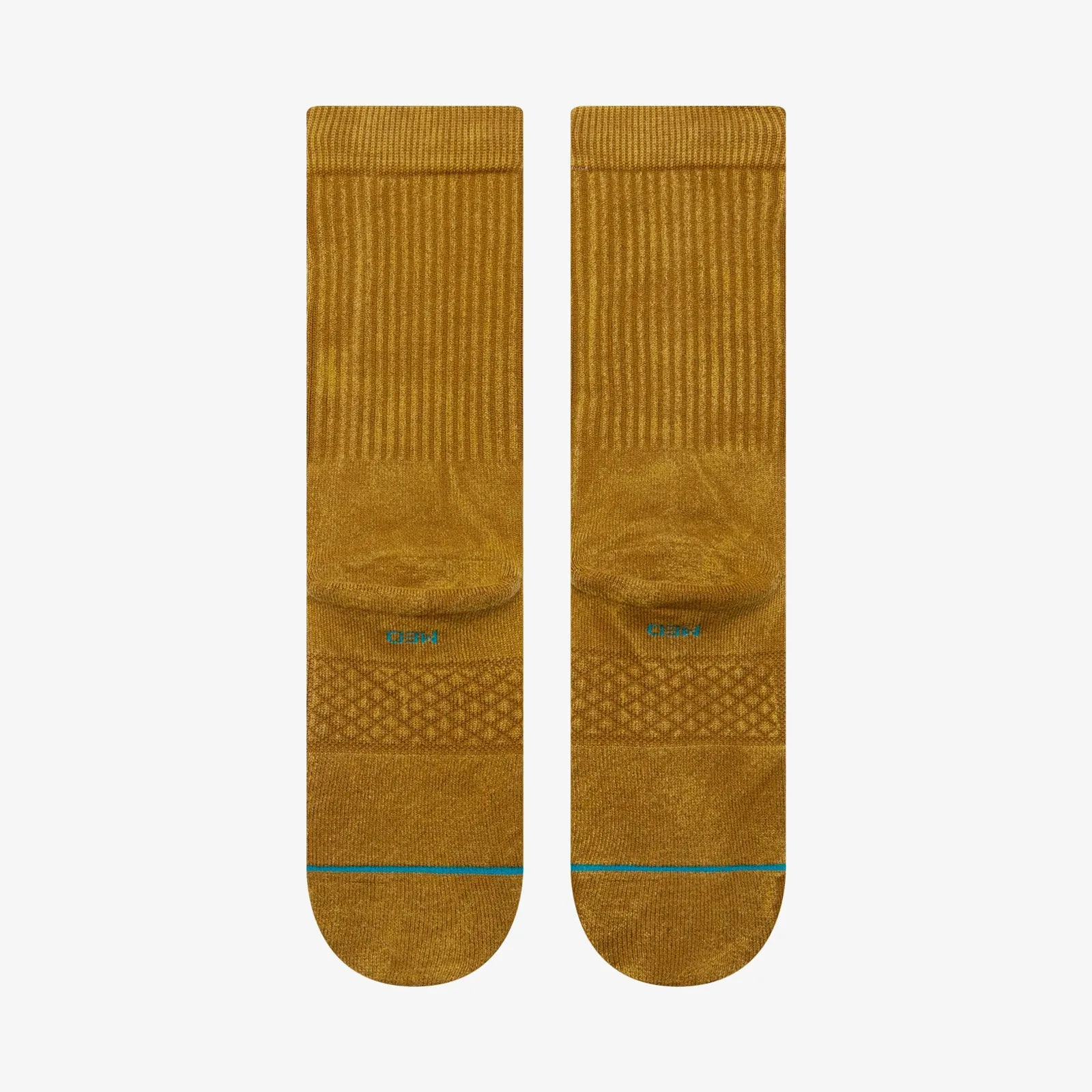 NBA Logoman Wash Crew Socks - Gold