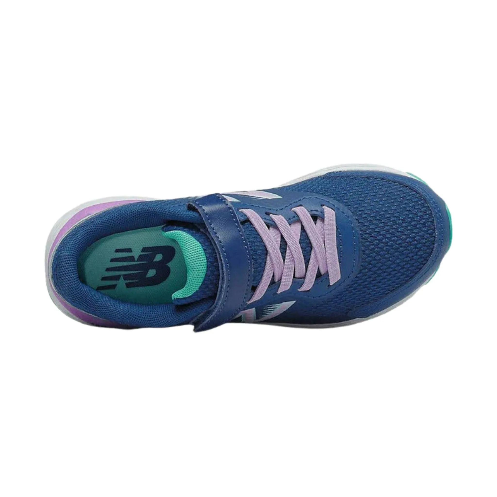 New Balance Kids' 680 V6 Bungee Running Shoes - Captain Blue