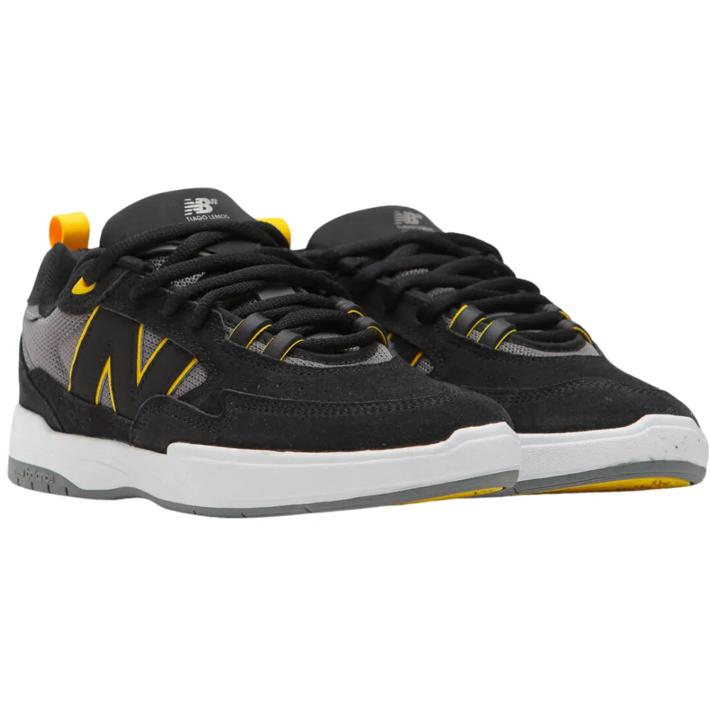 New Balance Numeric 808 Tiago Lemos Skate Shoes | Black & Yellow