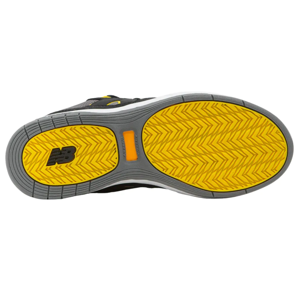 New Balance Numeric 808 Tiago Lemos Skate Shoes | Black & Yellow