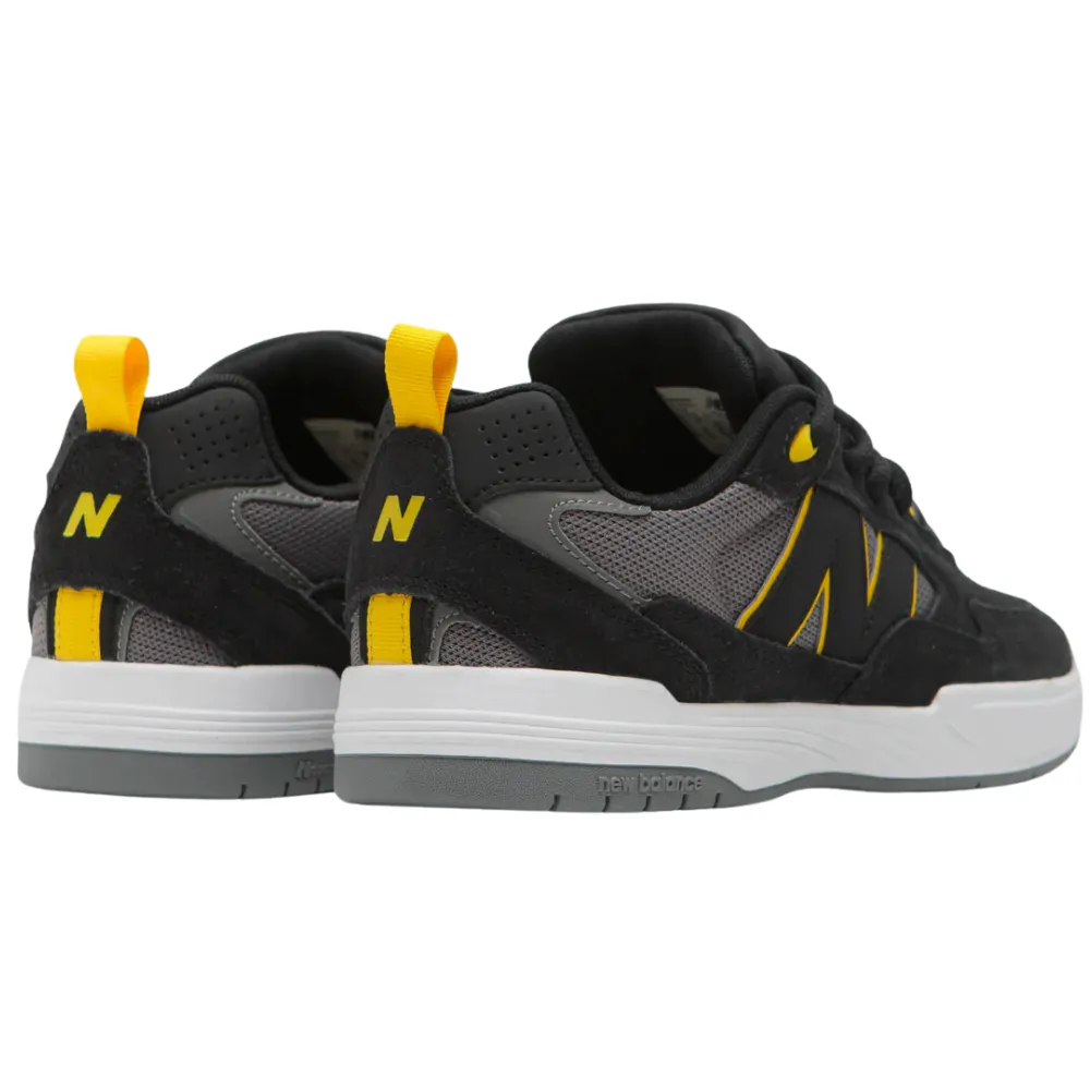 New Balance Numeric 808 Tiago Lemos Skate Shoes | Black & Yellow