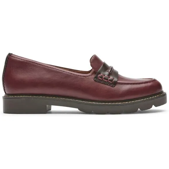 NEW Cobb Hill women's Janney Loafer burgundy sz 6