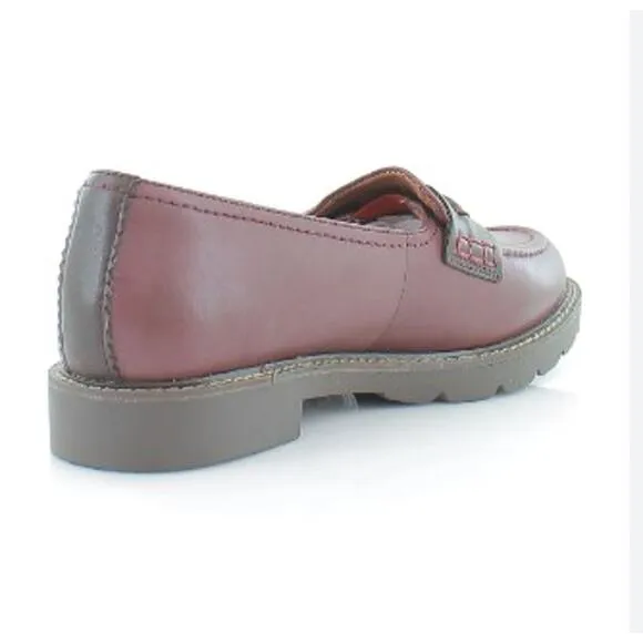 NEW Cobb Hill women's Janney Loafer burgundy sz 6