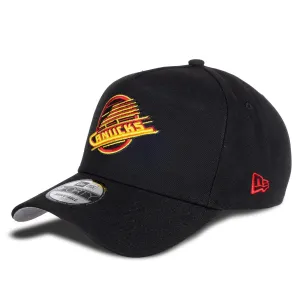 NewEra NHL 9Forty Team Color Snapback Hat - Vancouver Canucks Skate