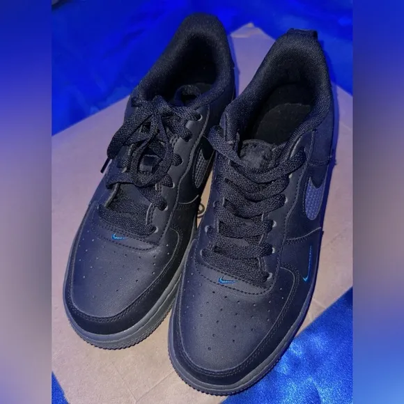 Nike Air Force 1 JSP GS Size 5.5Y “Black Iron Grey”
