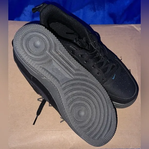 Nike Air Force 1 JSP GS Size 5.5Y “Black Iron Grey”