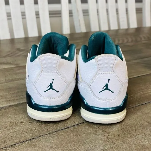 Nike Air Jordan 4 Retro Athletic Shoes ‘Oxidized Green’ Size 8C