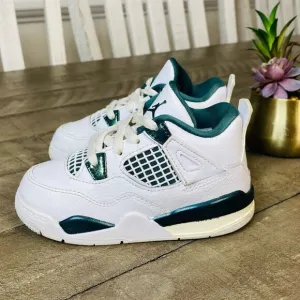 Nike Air Jordan 4 Retro Athletic Shoes ‘Oxidized Green’ Size 8C