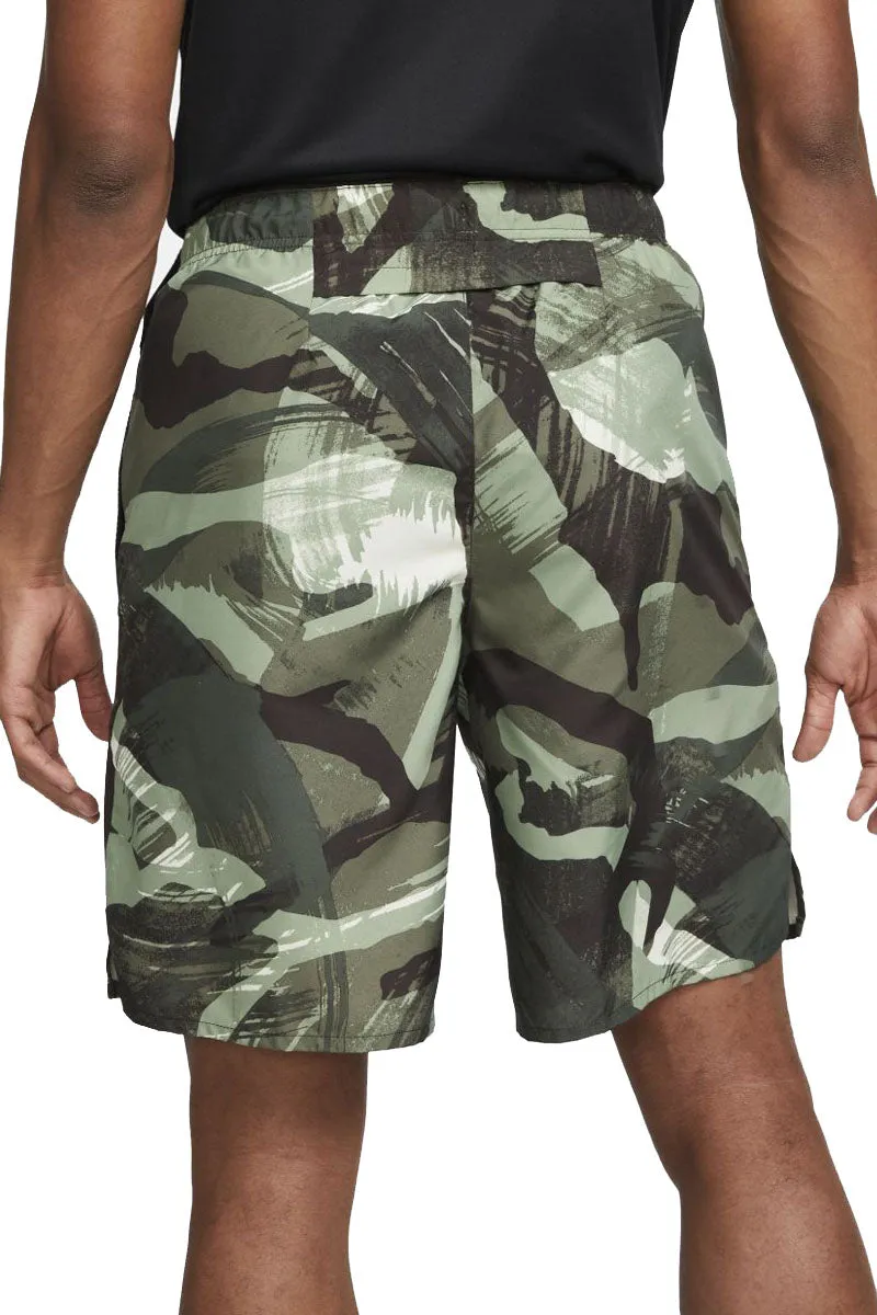 Nike Dri-Fit Challenger Men's 9" Un - Oil Green/Velvet Brown