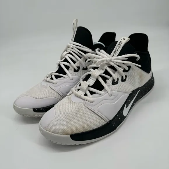 Nike PG 3 TB White Black CN9512-108 Basketball Shoes Sneakers Mens 13