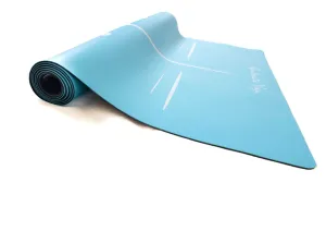 Non Slip Eco Friendly Soulmate Yoga Mat Blue