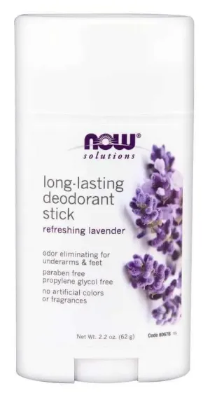 Now Long Lasting Deodorant Stick, Lavender, 62 Grams