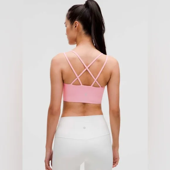 NWT Lululemon Like a Cloud Ribbed Longline Bra *Light Support, B/C Cup SZ 6