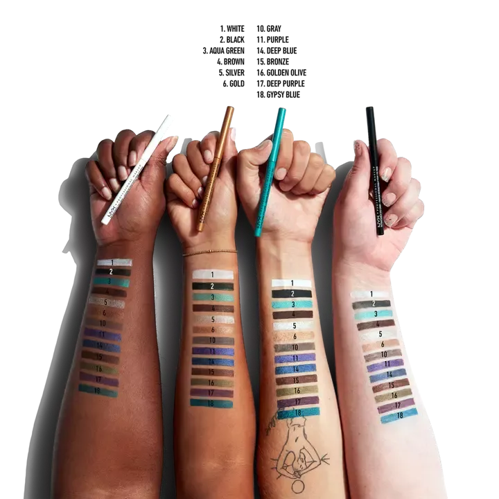 NYX Professional Makeup | Retractable Long-Lasting Mechanical Eyeliner Pencil