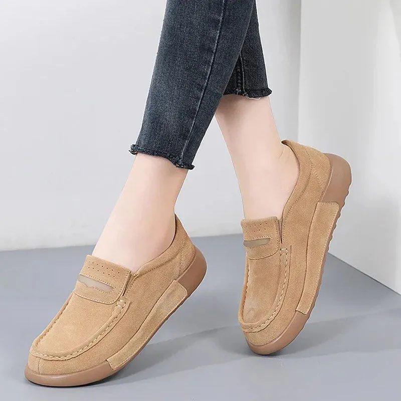 Orthopedic moccasins for women