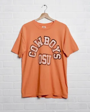 OSU Cowboys Mega Arch Orange Comfort Colors Tee