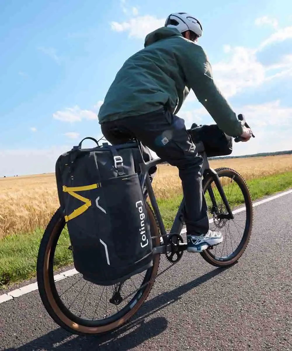 OTINGA Bundle: Bike and Hike Fahrrad-Rucksack   Lenkertasche