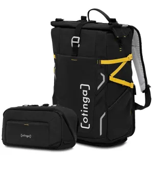OTINGA Bundle: Bike and Hike Fahrrad-Rucksack   Lenkertasche