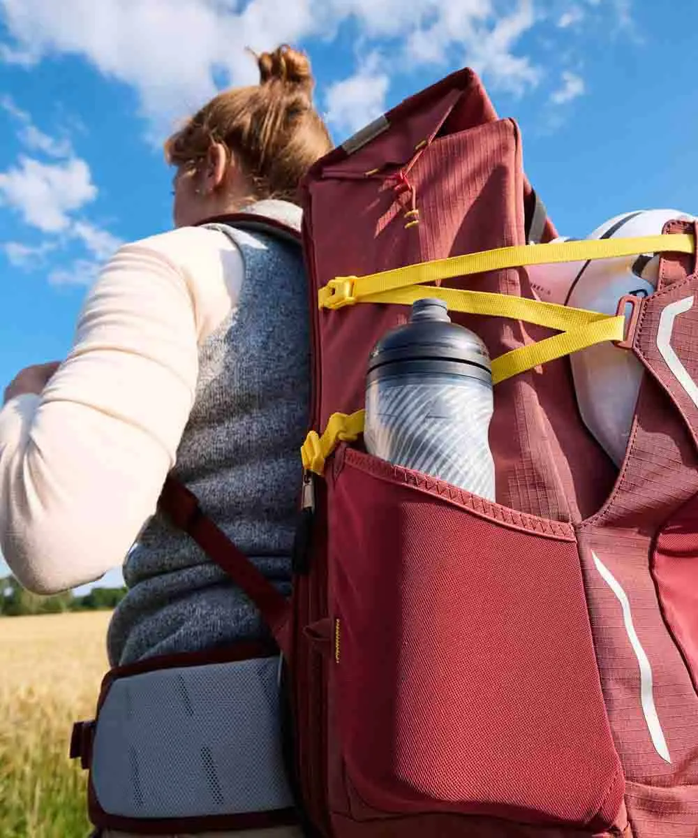 OTINGA Bundle: Bike and Hike Fahrrad-Rucksack   Lenkertasche
