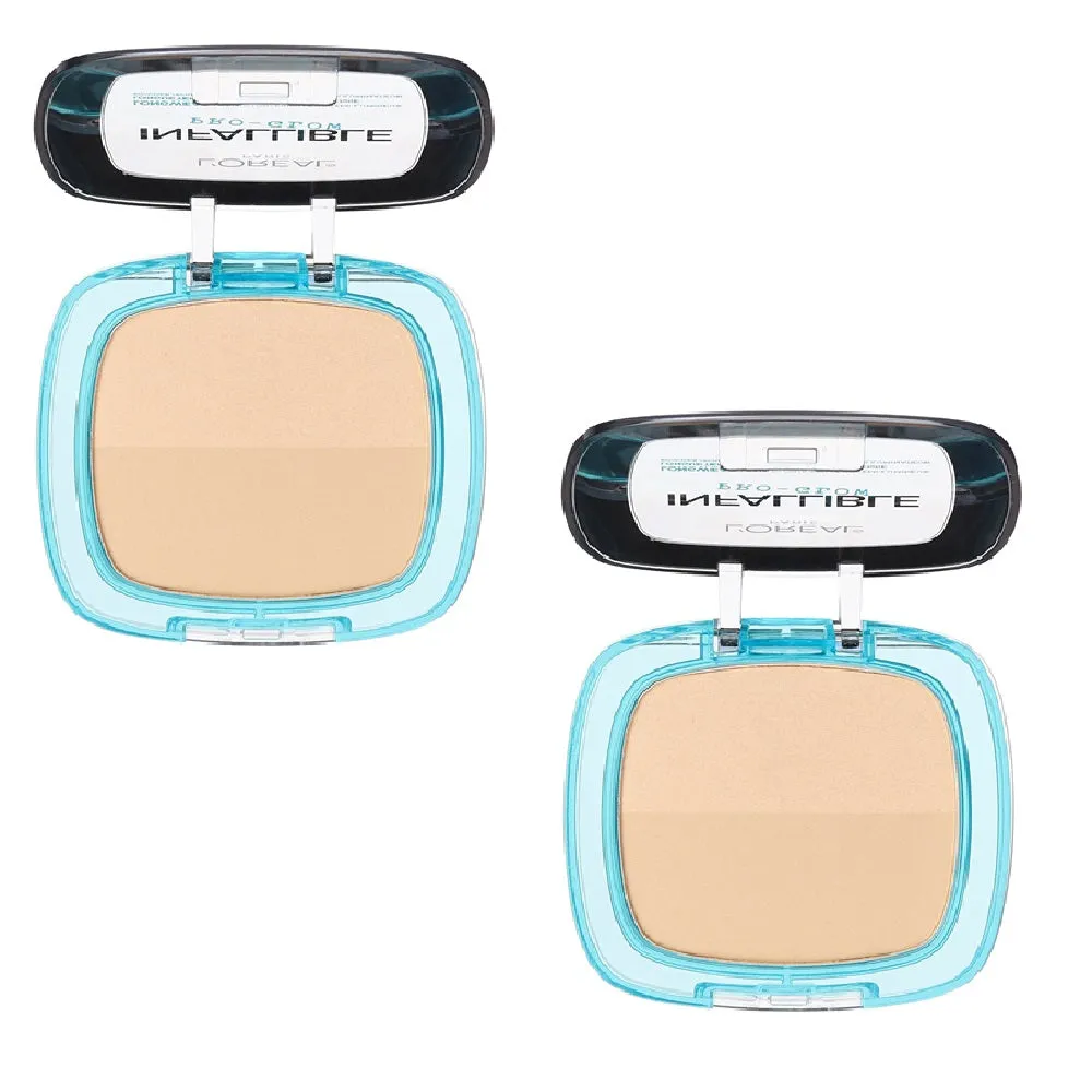 Pack of 2 L'Oreal Paris Infallible Pro Glow Lasting Glow Powder, Creamy Natural (22)