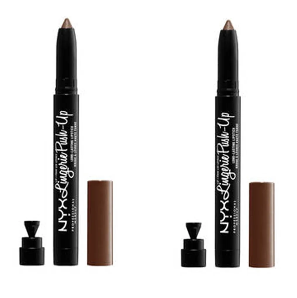 Pack of 2 NYX Lip Lingerie Push-Up Long Lasting Lipstick, After Hours LIPLIPLS23